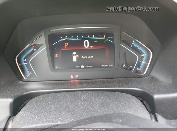 5FNRL6H94JB108967 2018 HONDA ODYSSEY Dark Blue Widok tylnych siedzeń