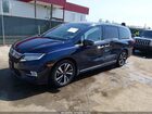 2018 Honda Odyssey Elite Dark Blue vin: 5FNRL6H94JB108967