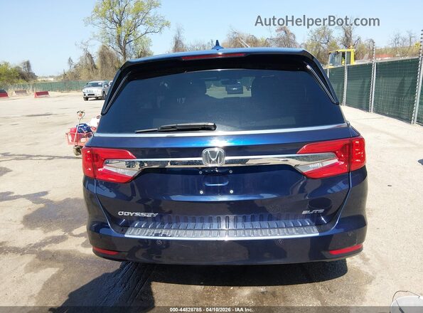 5FNRL6H94JB108967 2018 HONDA ODYSSEY Dark Blue 