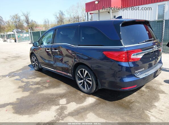 5FNRL6H94JB108967 2018 HONDA ODYSSEY Dark Blue Tył lewy