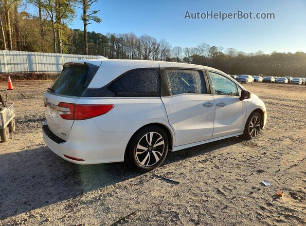 5FNRL6H95JB013060 2018 HONDA ODYSSEY Белый Задняя правая четверть
