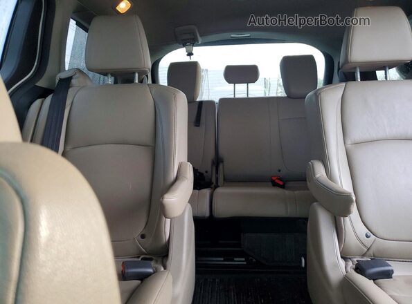 5FNRL6H96JB000561 2018 HONDA ODYSSEY Белый Вид задних сидений