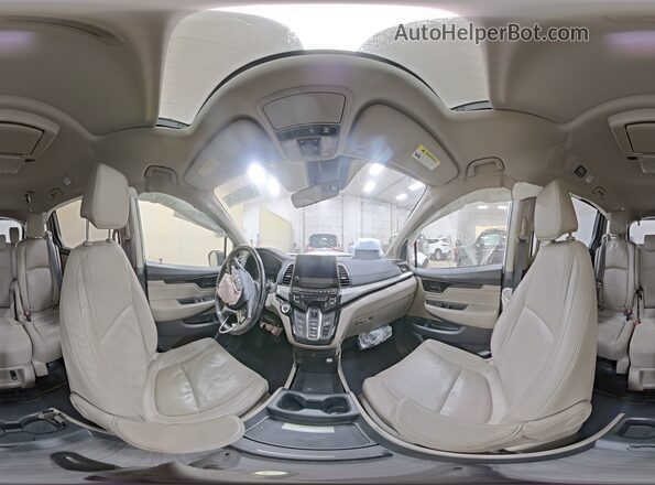 5FNRL6H97JB024321 2018 HONDA ODYSSEY Белый 