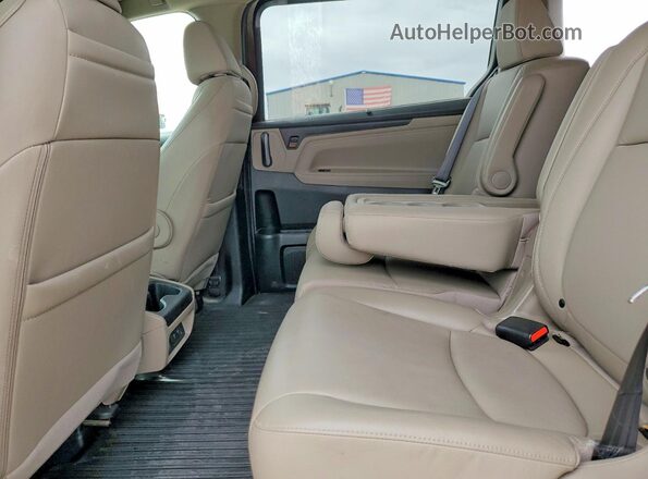 5FNRL6H97KB006953 2019 HONDA ODYSSEY Maroon Вид задньої частини салону