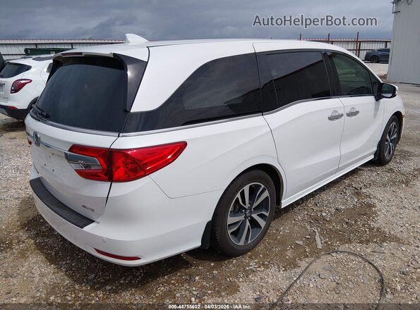 5FNRL6H97LB005710 2020 HONDA ODYSSEY Белый Задняя правая четверть