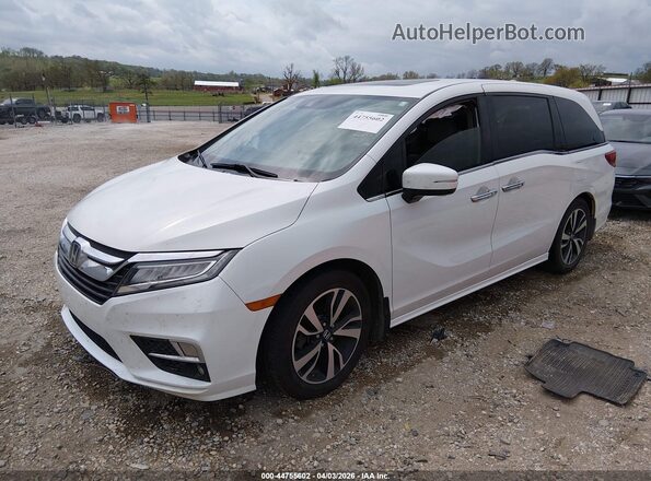 5FNRL6H97LB005710 2020 HONDA ODYSSEY Белый Передняя левая четверть