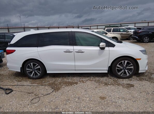 5FNRL6H97LB005710 2020 HONDA ODYSSEY Белый Вид задней части салона