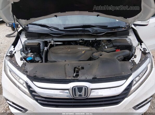 5FNRL6H97LB005710 2020 HONDA ODYSSEY Белый Вид сзади