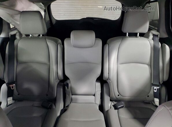 5FNRL6H98LB007885 2020 HONDA ODYSSEY Silver Vista de los asientos traseros