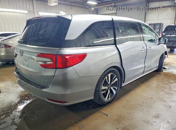 5FNRL6H98LB007885 2020 HONDA ODYSSEY Silver Trasero derecho