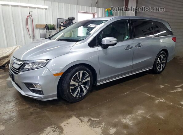 5FNRL6H98LB007885 2020 HONDA ODYSSEY Silver Vista tres cuartos delantera izquierda