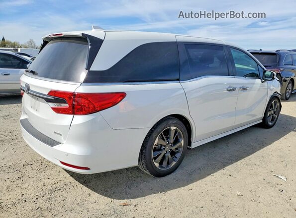 5FNRL6H99NB045192 2022 HONDA ODYSSEY Белый Задняя правая четверть