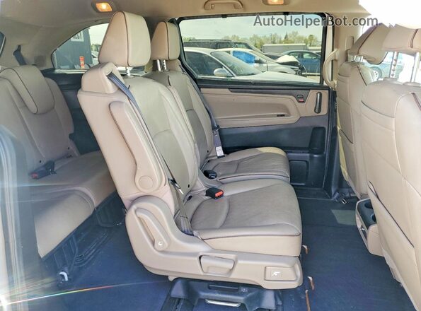 5FNRL6H99NB045192 2022 HONDA ODYSSEY Белый Вид задней части салона