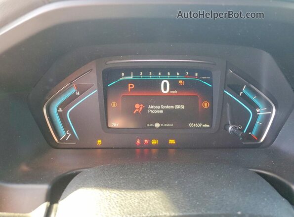 5FNRL6H99NB045192 2022 HONDA ODYSSEY Белый Вид щитка приборов