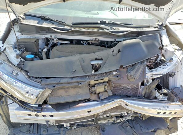 5FNRL6H99NB045192 2022 HONDA ODYSSEY Белый Вид подкапотного пространства