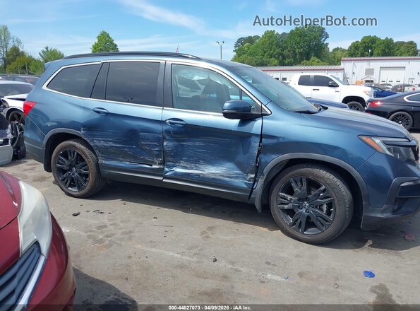 5FNYF5H25MB032261 2021 HONDA PILOT Синий Вид спереди