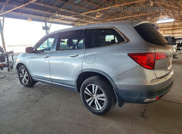 5FNYF5H38JB001221 2018 HONDA PILOT Серебряный Задняя левая четверть