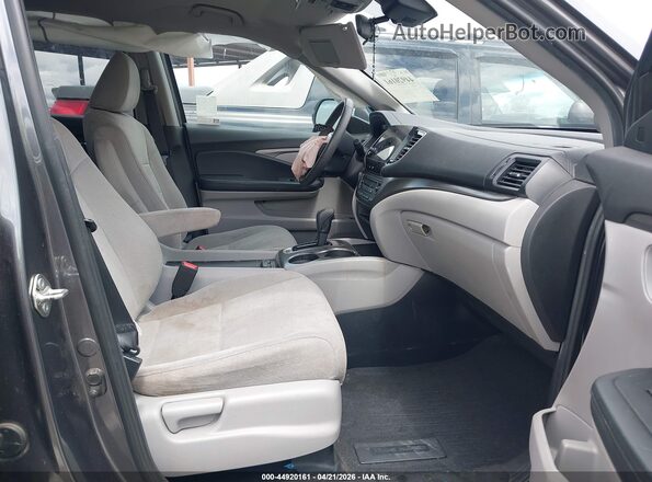 5FNYF5H3XLB019027 2020 HONDA PILOT Gray Widok wnętrza z przodu