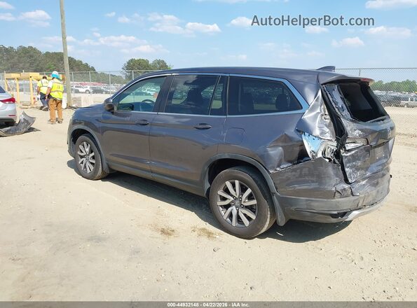 5FNYF5H42KB005016 2019 HONDA PILOT Серый Задняя левая четверть