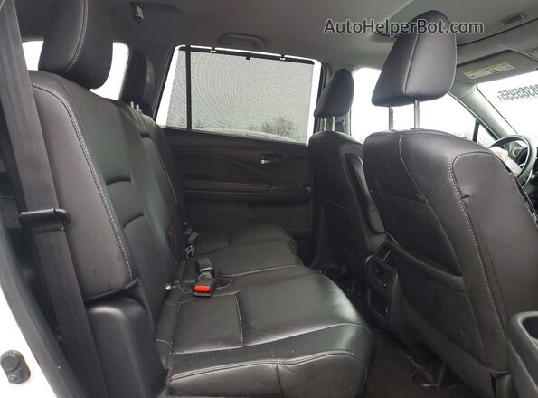 5FNYF6H24NB072161 2022 HONDA PILOT Белый Вид задней части салона