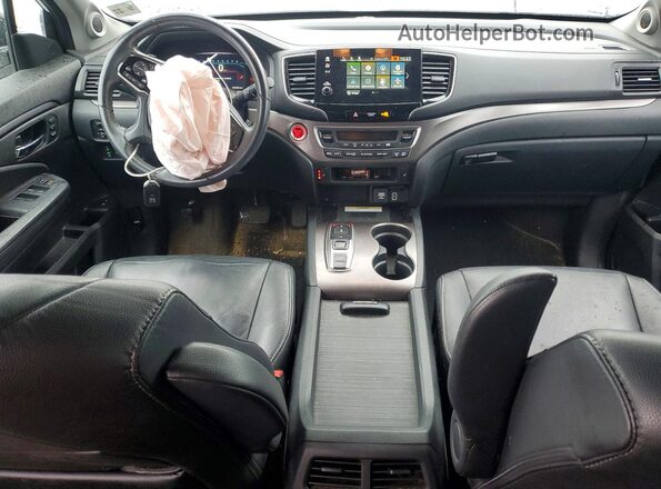 5FNYF6H24NB072161 2022 HONDA PILOT Белый Вид панели приборов