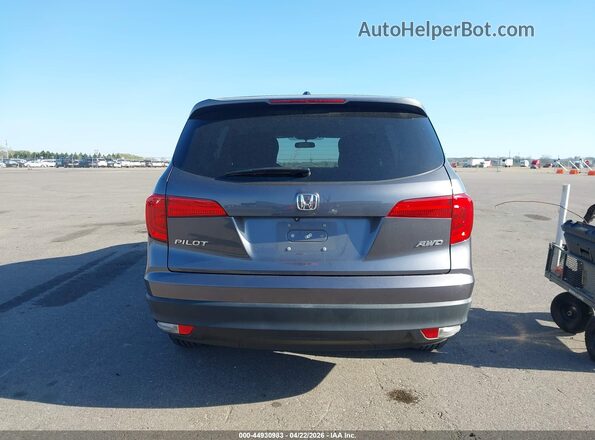 5FNYF6H38HB031805 2017 HONDA PILOT Серый 