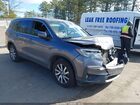 2021 Honda Pilot Awd Ex-l Gray vin: 5FNYF6H52MB013456