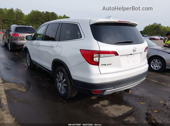 5FNYF6H57MB006759 2021 HONDA PILOT White Հետևի ձախ