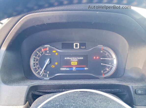 5FNYF6H59JB032159 2018 HONDA PILOT Белый Вид щитка приборов