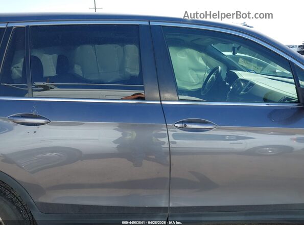 5FNYF6H84GB092529 2016 HONDA PILOT Серый Вид щитка приборов