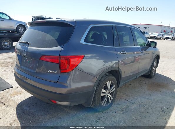 5FNYF6H84GB092529 2016 HONDA PILOT Серый Задняя правая четверть