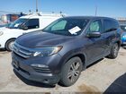 2016 Honda Pilot Ex-l Серый vin: 5FNYF6H84GB092529