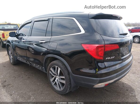 5FNYF6H95JB003793 2018 HONDA PILOT Черный Задняя левая четверть