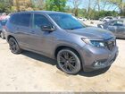 2021 Honda Passport 2wd Sport Gray vin: 5FNYF7H25MB008229