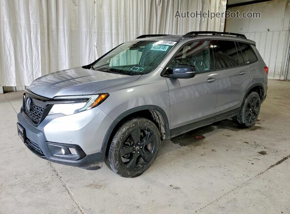 5FNYF8H00LB006617 2020 HONDA PASSPORT Серебряный Передняя левая четверть