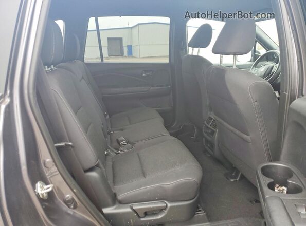 5FNYF8H23KB006580 2019 HONDA PASSPORT Серый Вид задней части салона
