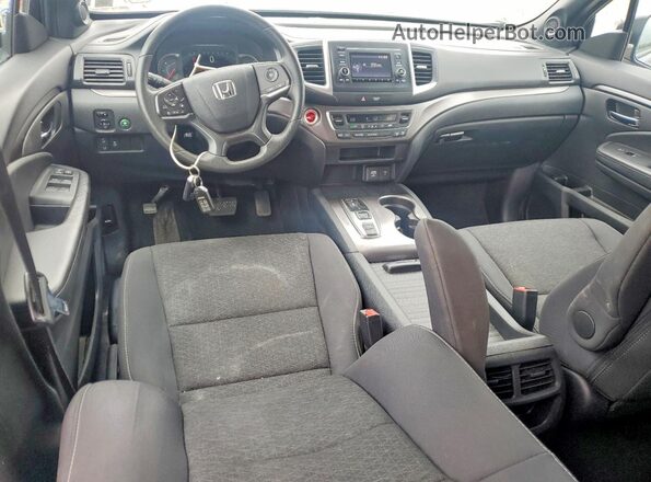 5FNYF8H23KB006580 2019 HONDA PASSPORT Серый Вид панели приборов