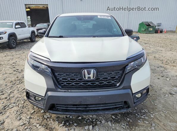 5FNYF8H25KB010906 2019 HONDA PASSPORT Белый Вид спереди