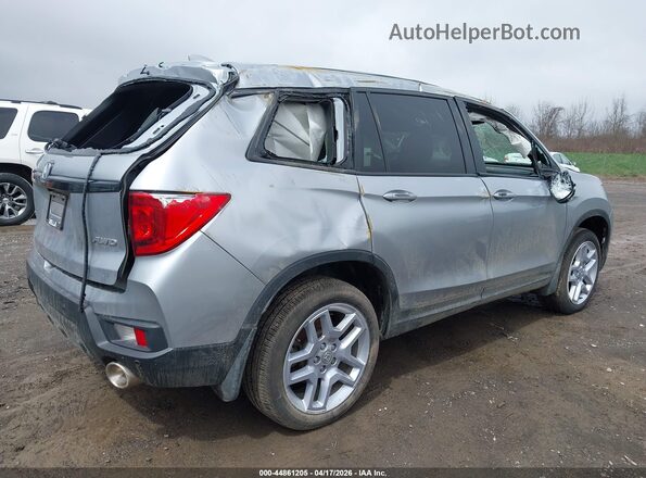 5FNYF8H53SB008775 2025 HONDA PASSPORT Серебряный Задняя правая четверть
