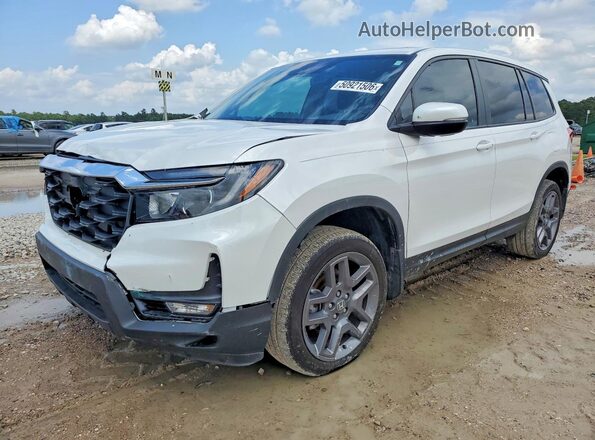 5FNYF8H55PB037296 2023 HONDA PASSPORT Белый Передняя левая четверть