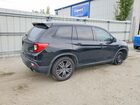 2020 Honda Passport Exl Черный vin: 5FNYF8H59LB001931