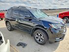 2022 Honda Passport Черный vin: 5FNYF8H65NB007768