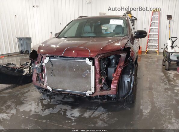 5FNYF8H96KB015237 2019 HONDA PASSPORT Maroon წინა ხედი