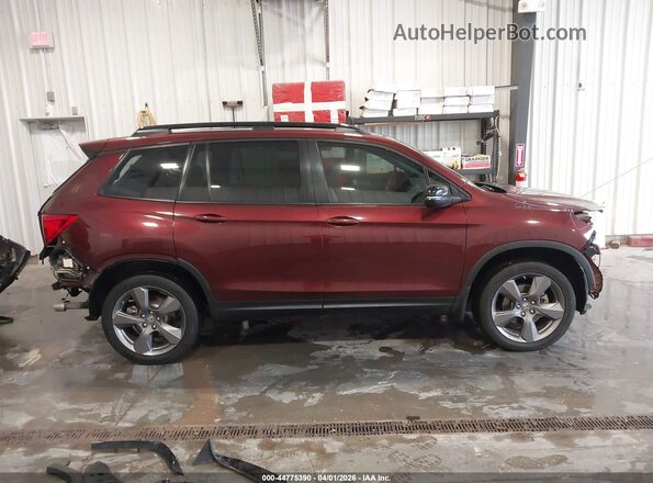 5FNYF8H96KB015237 2019 HONDA PASSPORT Maroon სალონის 360-გრადუსიანი ხედი
