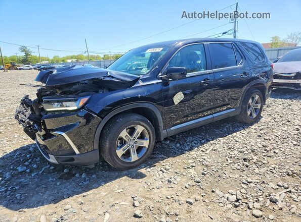 5FNYG1H56PB026280 2023 HONDA PILOT Черный Передняя левая четверть