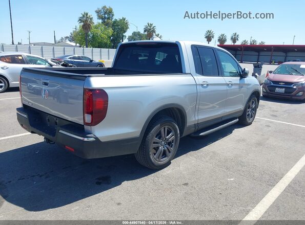 5FPYK2F15KB002430 2019 HONDA RIDGELINE Silver Trasero derecho