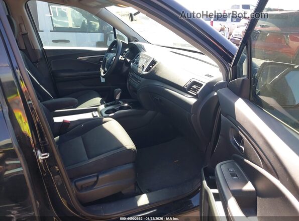 5FPYK2F1XKB007686 2019 HONDA RIDGELINE Black წინა სალონის ხედი