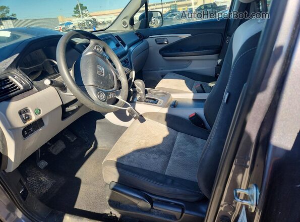 5FPYK2F20KB006443 2019 HONDA RIDGELINE Gray Vista interior delantera