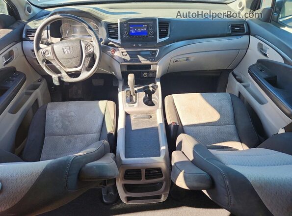 5FPYK2F20KB006443 2019 HONDA RIDGELINE Gray Vista del salpicadero