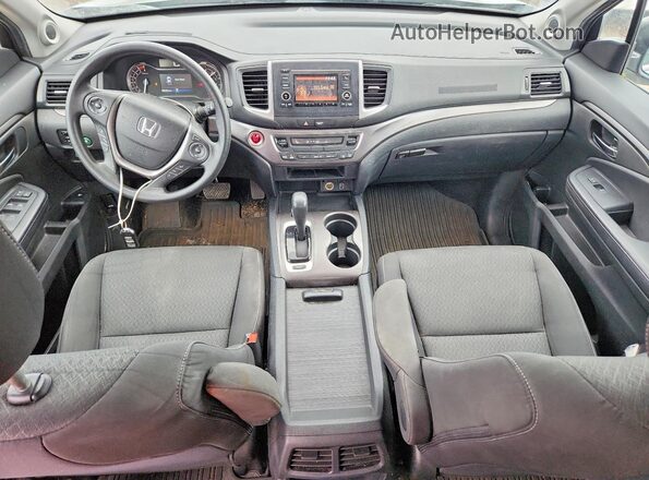 5FPYK2F29KB006117 2019 HONDA RIDGELINE Gray წინა პანელის ხედი